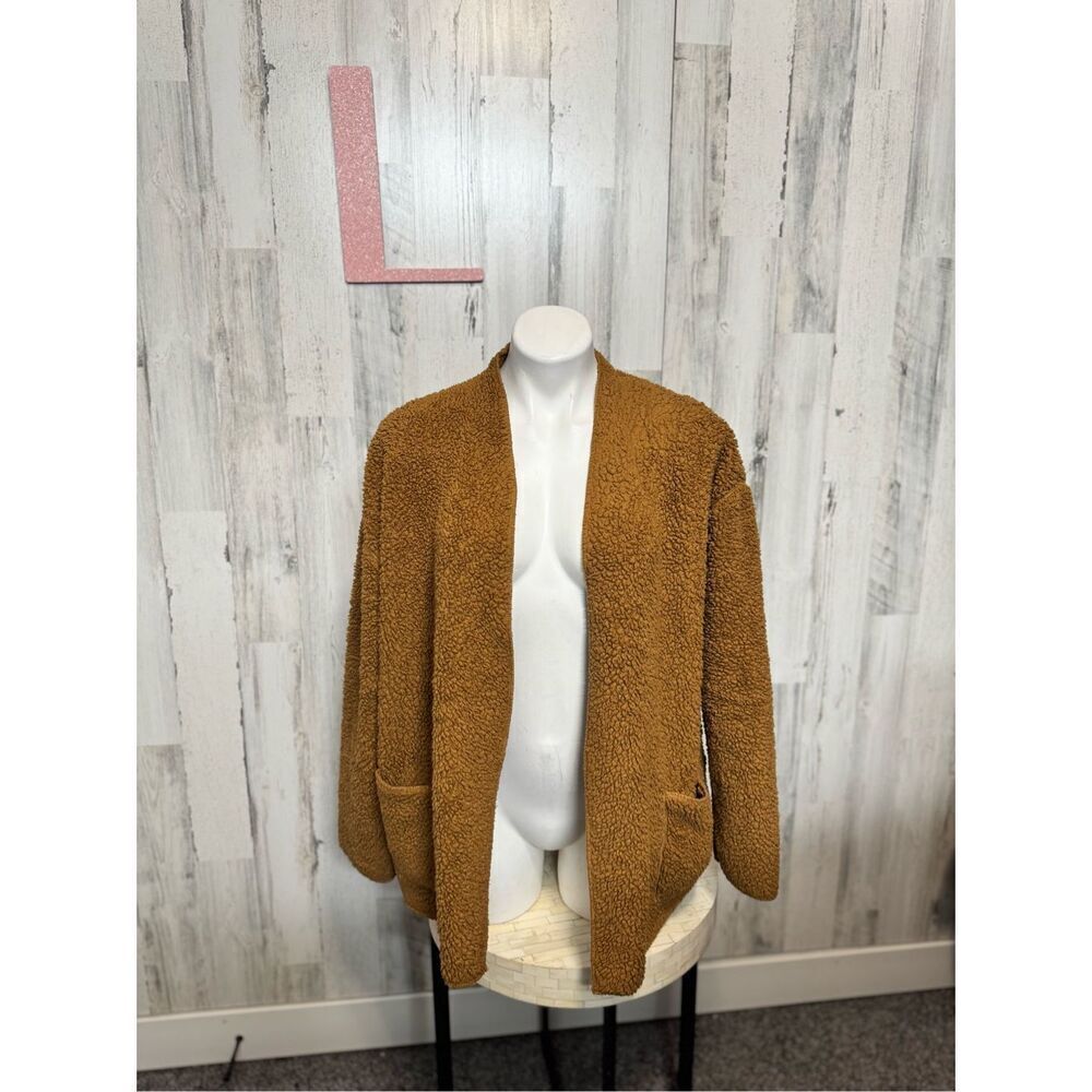 Fleece cardigan
